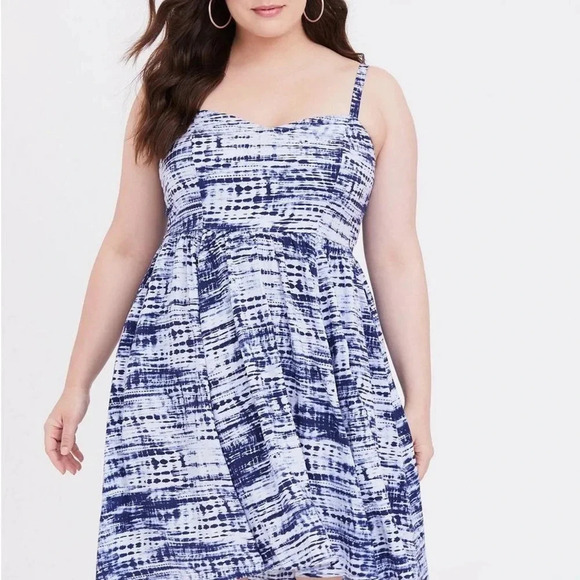TORRID MINI HIGH-LOW SKATER DRESS SIZE XL - Picture 1 of 7